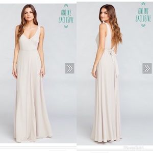 Bridesmaid dress - Mumu Brand